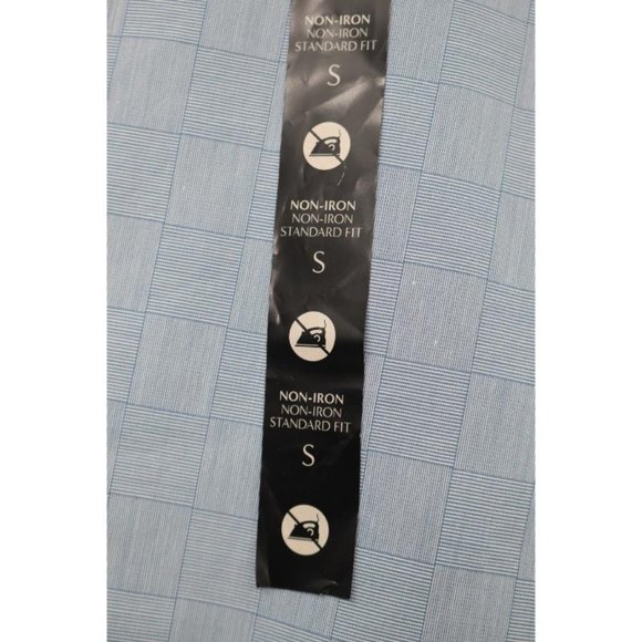 NWT Banana republic shirt Mens small non iron long sleeve button up plaid cotton - Picture 4 of 13